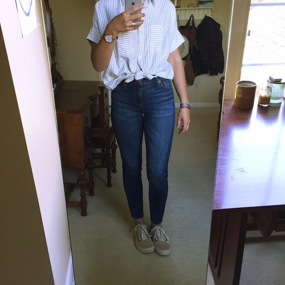 Madewell Denim - madewell 9” high rise skinny jeans
